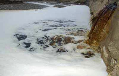 圖為污水起泡場(chǎng)景圖